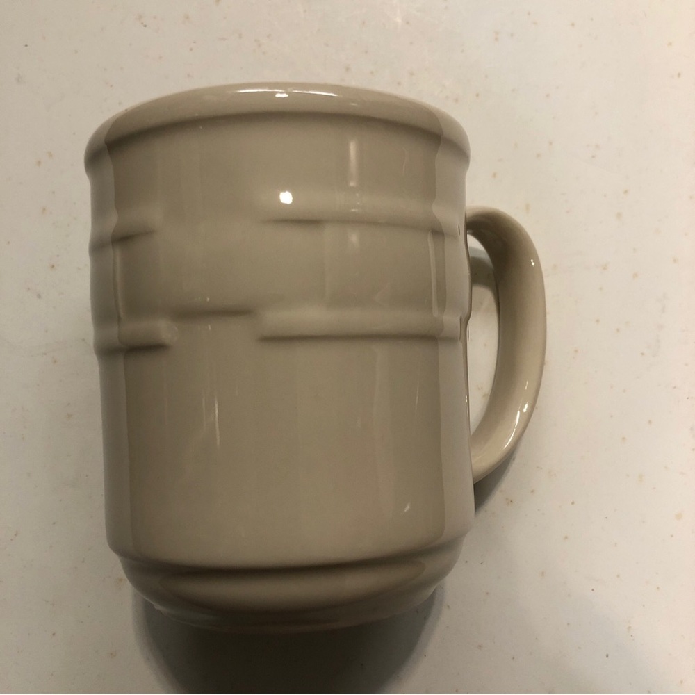 Longaberger Pottery Woven Traditions Made in USA Coffee Mug